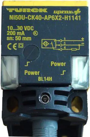 TURCK Ni50U-CK40-AP6X2-H1141 1625837 Inductive sensor PNP