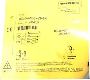TURCK  BC10-M30K-VP4X 2503022 Inductive sensor PNP