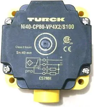 TURCK NI40-CP80-VP4X2/S100 15095 Inductive sensor PNP