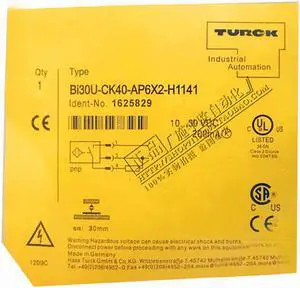 TURCK Bi30U-CK40-AP6X2-H1141 1625829 Inductive sensor PNP