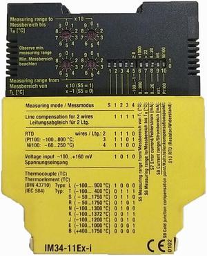 TURCK  IM34-11EX-I 7506630 Temperature measuring amplifier