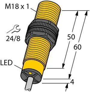 TURCK  BI5-S18-AN6X 46561 Inductive sensor NPN