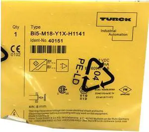 TURCK BI5-M18-Y1X-H1141 40152 Inductive sensor