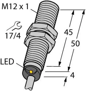 TURCK  BI2-M12-AP6X/S100 4605003 Inductive sensor PNP