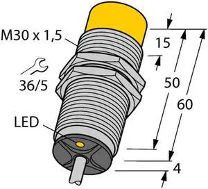 TURCK  NI20U-M30-VP4X 1582462 Inductive sensor PNP