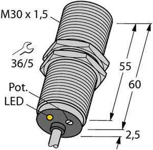 TURCK BC10-M30K-AZ3X 2503031 Capacitive sensor