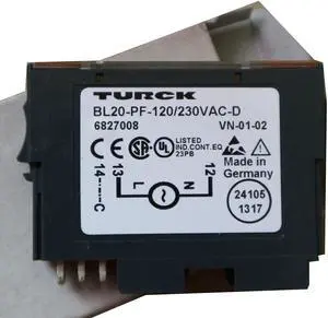 TURCK BL20-PF-120/230VAC-D BL20 electronic module