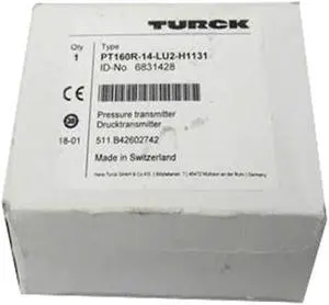 TURCK  PT160R-14-LU2-H1131 6831428 Pressure Transmitter
