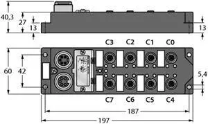 TURCK FDNL-N1600-T 6603672  I/O Module for DeviceNet