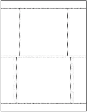 100 Sheets CD/DVD Jewel Case Inserts and Trayliner Combo Sets Matte White