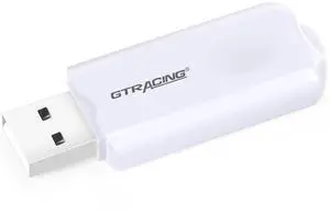 GTRACING Bluetooth USB Adapter Transmitter V5.1 Wireless Dongle for PC, Laptop, PS4, PS5, Switch Connects Bluetooth Speakers, Bluetooth Gaming Chair, GT Lynck1