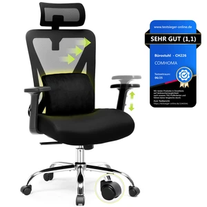 GTPLAYER Office Ergonomic Desk Chair 3D Headrest with High Back Mesh,
300LBS Swivel Gaming Chair Featuring Adjustable Lumbar Support & Armrests, Comfortable Computer Chairs GTPLAYER Office Ergonomic Desk Chair 3D Headrest with High Back Mesh,
300LBS Swivel Gaming Chair Featuring Adjustable Lumbar Support & Armrests, Comfortable Computer Chairs