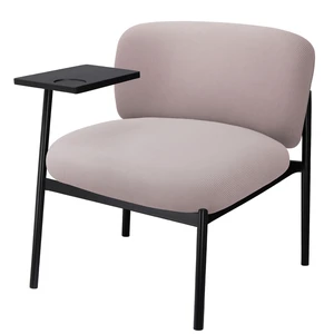 GTPLAYER Accent Leisure Chair, Lounge Relaxing Chair with 270° Rotating Small Table, Modern Upholstered Chairs with Metal Legs for Living Room/Bedroom/Garden Deep Rose GTPLAYER Accent Leisure Chair, Lounge Relaxing Chair with 270° Rotating Small Table, Modern Upholstered Chairs with Metal Legs for Living Room/Bedroom/Garden Deep Rose