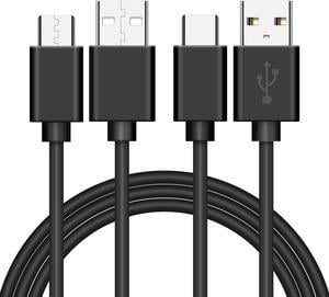 2-Pack 3ft USB C Cable 3A Fast Charge, USB A to Type C Charger Cord Compatible with Samsung Galaxy A03s A14 A23 A54 A71, S23 S22 S21 S20 S10 S9 S8 Plus S10E, Note 20 10 9 8, Moto G7 G8, Pixel 8 7 Pro