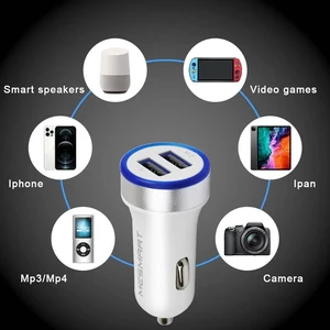 Mesmart 10 Pieces 2026 Upgrade US USB Car Charger 18 Watt Dual USB-C Car Charger Adapter Fast Charge Cigarette Lighter Adapter USB Charger Plug LED for iPhone /1716/15/14/13/12/Pro Max iPad Samsung Mesmart 10 Pieces 2026 Upgrade US USB Car Charger 18 Watt Dual USB-C Car Charger Adapter Fast Charge Cigarette Lighter Adapter USB Charger Plug LED for iPhone /1716/15/14/13/12/Pro Max iPad Samsung