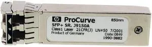 HP J9150A X132 10G SFP+ 10GbE LC SR Transceiver Multimode Fiber Module (Up to 0.25 mi)