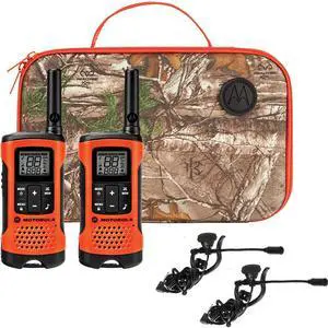 Motorola T265 Two-Way Radio (Orange, 2-Pack)