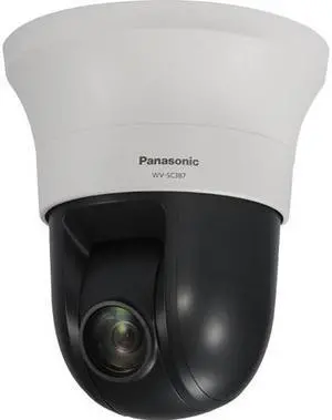 Panasonic WV-SC387 Super Dynamic HD PTZ Dome Network Camera (NOB)