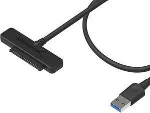 Sabrent USB 3.0 to SSD / 2.5-Inch SATA Hard Drive Adapter [Optimized for SSD, Support UASP SATA III] (EC-SSHD)
