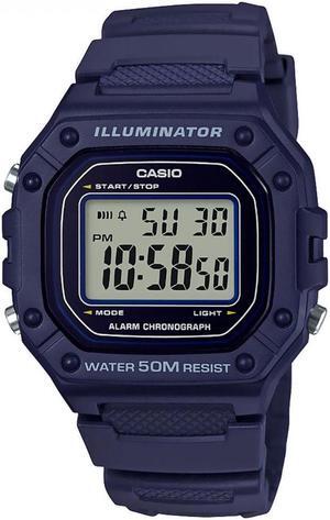 Casio 50M Water Resistant Digital Illuminator Sports Watch, Blue