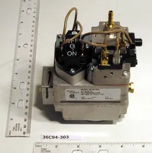 WHITE-RODGERS 36C94-303 Gas Valve, NG/LP, Hot Surface Ignition and Direct Spark