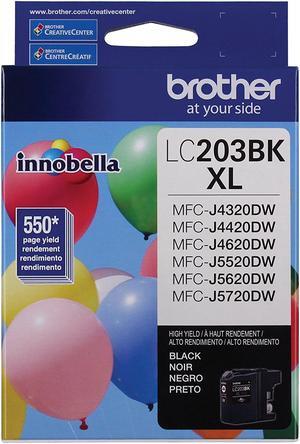 3 X Genuine Brother LC203BK High Yield Black Ink (3 of LC203BK)