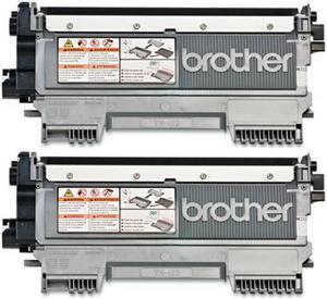 Brother TN420 (TN-420) Black Toner Cartridge, 2-Pack