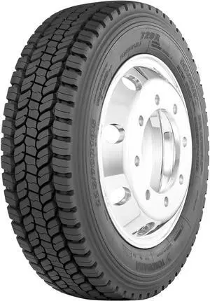 225/70R19.5 128/126N G (14 Ply) - Yokohama 720R Highway All Season Tire