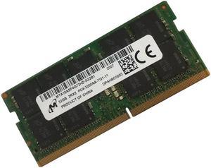 Micron MTA18ASF4G72HZ-3G2B1 PC4-25600E DDR4-3200 32G 2RX8 3200A ECC Notebook Memory