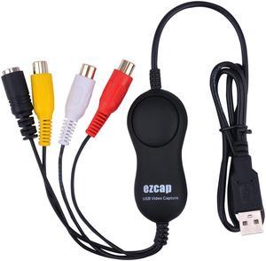 Ezcap158 USB Audio Video Recording Card UVC Video Capture Convert Analog Video Audio to Digital format for XBOX VHS PS3