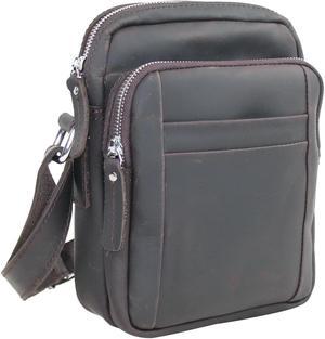 Vagarant Traveler Full Grain Cowhide Leather Shoulder Bag L56.DB
