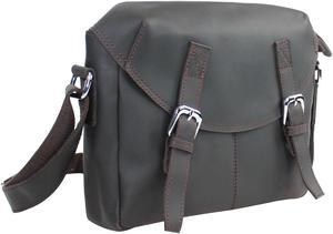 Vagarant Traveler Full Grain Cowhide Leather Shoulder Bag LS59.DB