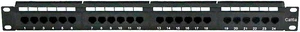 Rackmount 24 Port Cat6a Patch Panel, Horizontal, 110 Type, 568A & 568B Compatible, 1U Rackmount 24 Port Cat6a Patch Panel, Horizontal, 110 Type, 568A & 568B Compatible, 1U