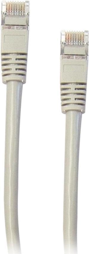 CAT5E 350MHz 1-Feet STP Shielded Cable with Molded Boot, Gray (CNE69913)