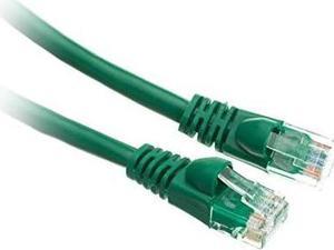 C&E CAT5e Ethernet Patch Cable, Snagless/Molded Boot 6 Inch Green, CNE496516