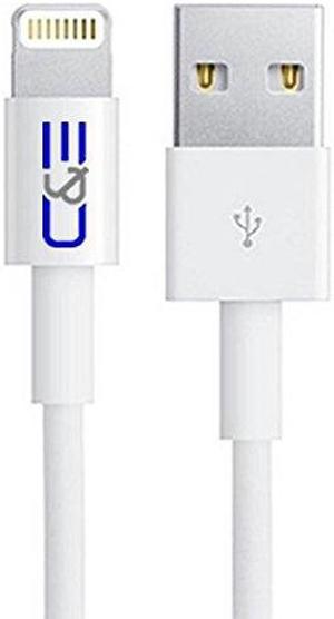 MFi Certified 8P Lightning to USB A Cable for iPhone Xs Max XS XR X 8 Plus 7 Plus 6s 6 5s 5c iPad Air iPad Mini iPod, 6.56 Feet/2 Meter