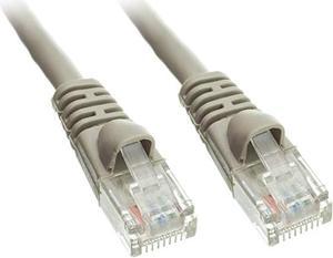 C&E CAT5e 350MHz 15-Ft UTP Cable with Molded Boot, Gray (CNE67483)