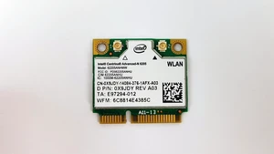 Intel Centrino Advanced-N 6205 Wireless Mini PCI-X 62205ANHMW Dell X9JDY 0X9JDY Intel Centrino Advanced-N 6205 Wireless Mini PCI-X 62205ANHMW Dell X9JDY 0X9JDY