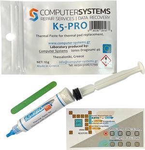 K5 PRO 10g Syringe Viscous Thermal Paste for Thermal Pad Replacement Liquid CSGR