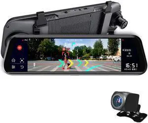D95 1280P 10 inch AR Navigation Rearview Mirror Driving Recorder, Zhanrui SL8541E Processor
