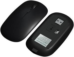 FOREV FVW312 1600dpi Bluetooth 2.4G Wireless Dual Mode Mouse Bluetooth + 2.4G(Black) (Black)