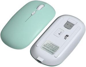 FOREV FVW312 1600dpi Bluetooth 2.4G Wireless Dual Mode Mouse Bluetooth + 2.4G(Mint Green) (Mint Green)