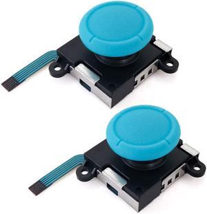 For Nintendo Switch 2pcs Game Console 3D Left Right Interoperability Rocker Remote Sensing Joystick