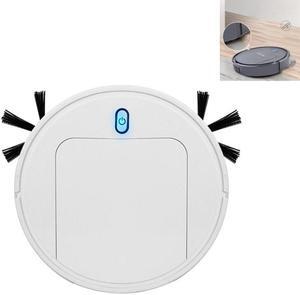WT-04 Charging Mini Smart Sweeping Robot Lazy Home Automatic Cleaning Machine(White) (White)