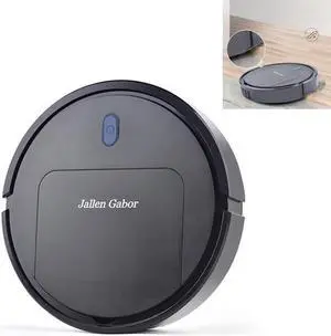 WT-04 Charging Mini Smart Sweeping Robot Lazy Home Automatic Cleaning Machine(White) (Black)