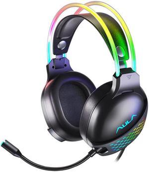 AULA S503 Headset RGB Wired Gaming Headphones