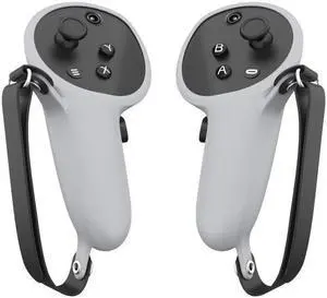 For Meta Quest Pro 1 Pair Handle Silicone Case Cover VR Accessories(White)