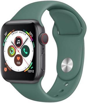 H55Pro 1.4 inch TFT Screen Smart Bluetooth Watch, Support Sleep Monitor / Heart Rate Monitor / Blood Pressure Monitor, Style: Silicone Strap (Green)