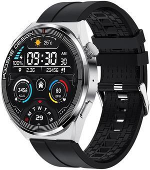 PG3 Pro 1.41 inch TFT Screen Smart Watch, Support Heart Rate / Blood Pressure Monitoring (Black Silver)