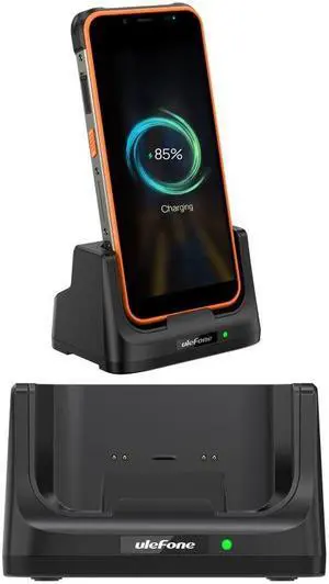 For Ulefone Power Armor 16 Pro / Armor 21 Ulefone USB-C / Type-C Desk Charging Dock(Black)